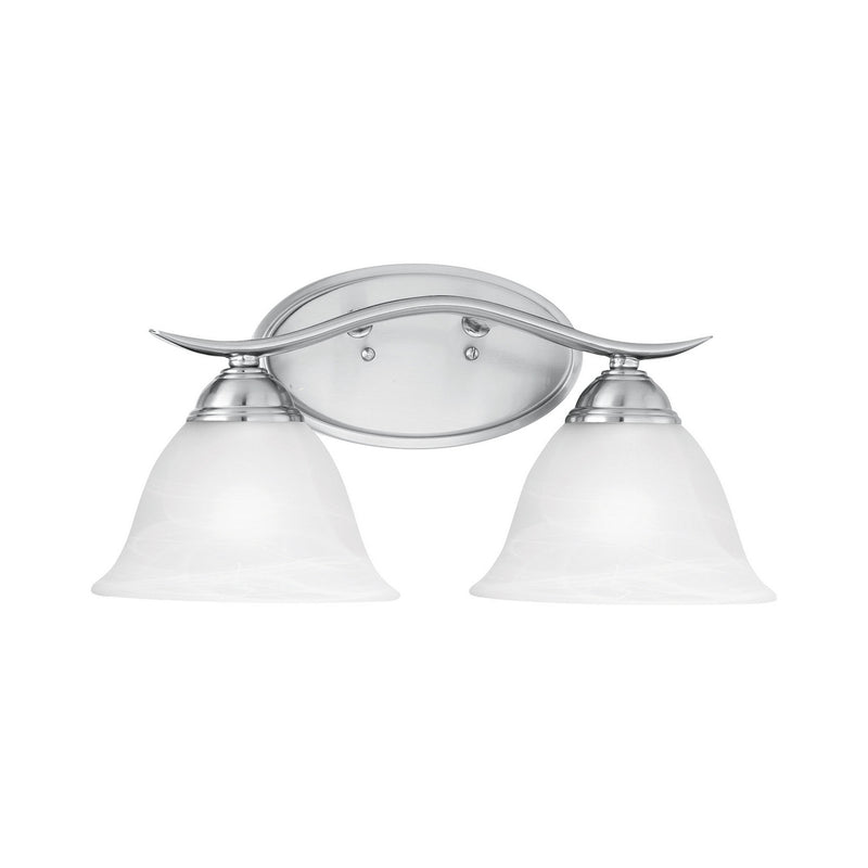 ELK Home SL748278 Two Light Wall Sconce, Brushed Nickel Finish - At LightingWellCo