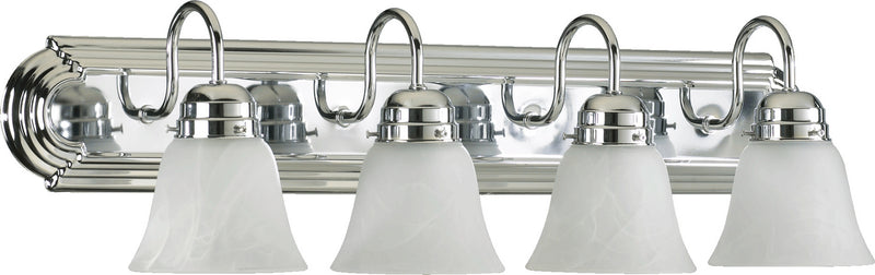 Quorum 5094-4-114 Four Light Vanity, Chrome Finish - LightingWellCo