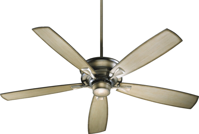 Quorum 42605-22 60``Ceiling Fan, Antique Flemish Finish - LightingWellCo