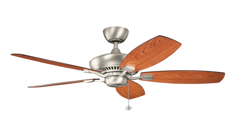 Kichler 300117NI 52``Ceiling Fan, Brushed Nickel Finish - LightingWellCo