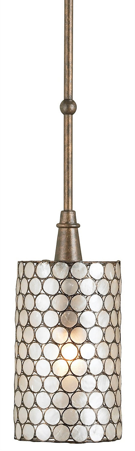 Currey and Company 9055 One Light Pendant, Cupertino Finish-LightingWellCo