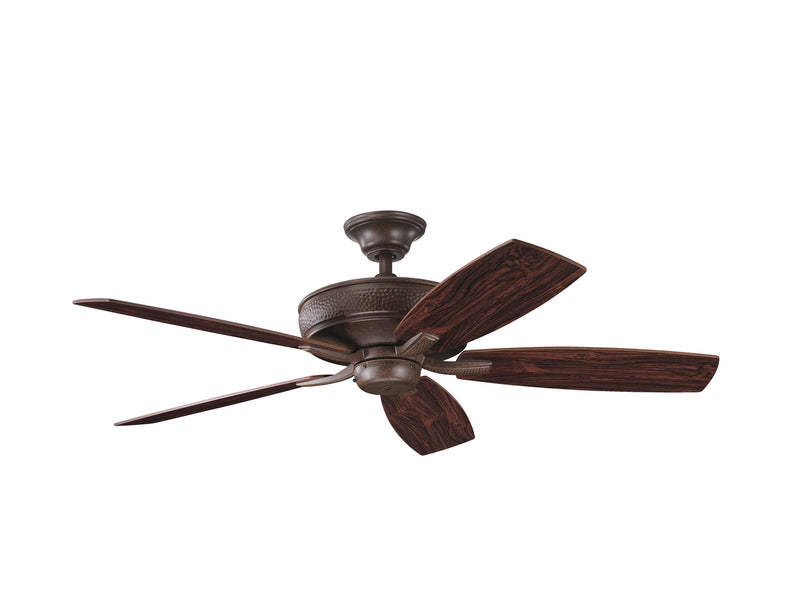 Kichler 339013TZ 52``Ceiling Fan, Tannery Bronze Finish - LightingWellCo