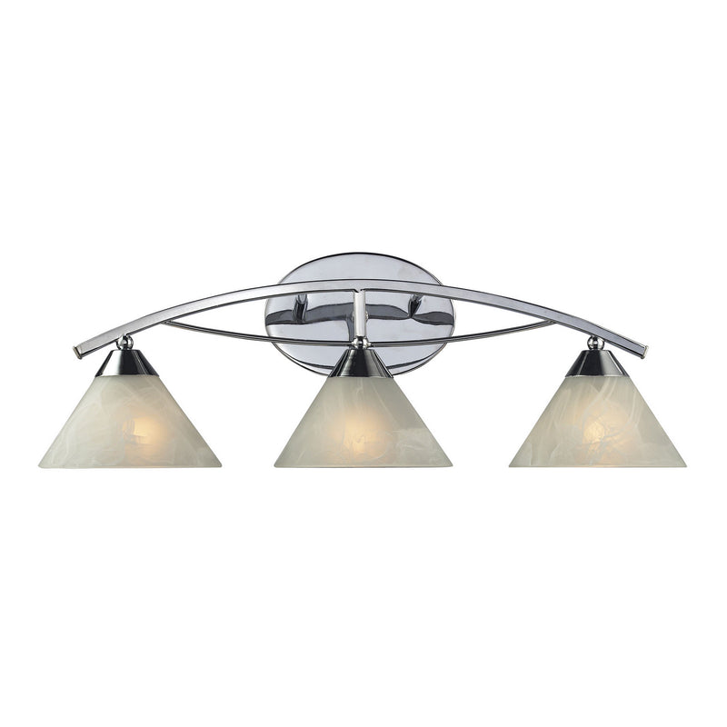 ELK Home 17023/3 Three Light Vanity, Polished Chrome Finish-LightingWellCo