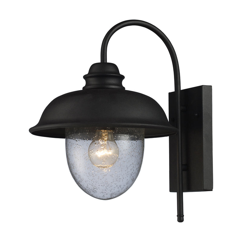 ELK Home 62000-1 One Light Wall Sconce, Matte Black Finish - At LightingWellCo