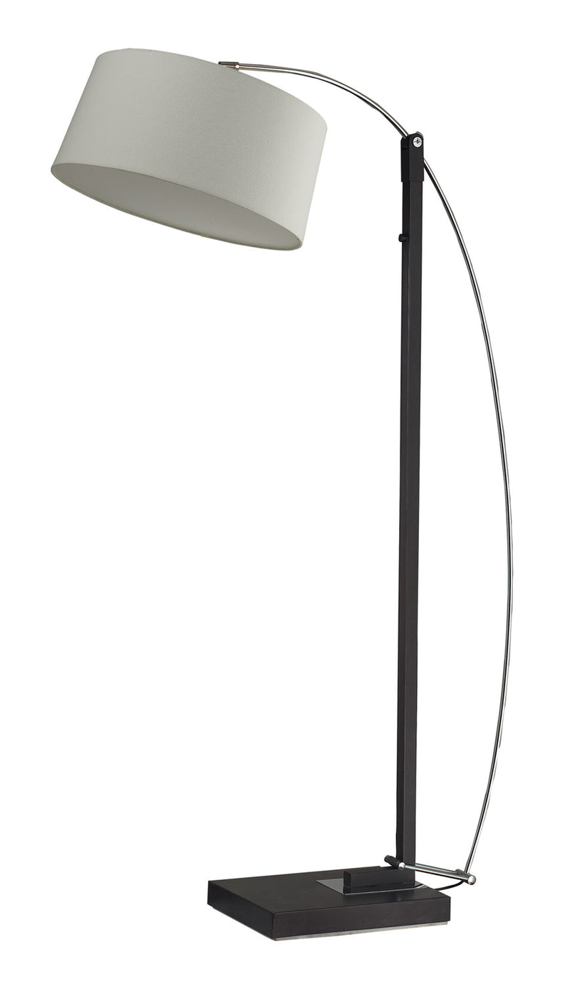 ELK Home D2183 One Light Floor Lamp, Dark Brown Finish - At LightingWellCo