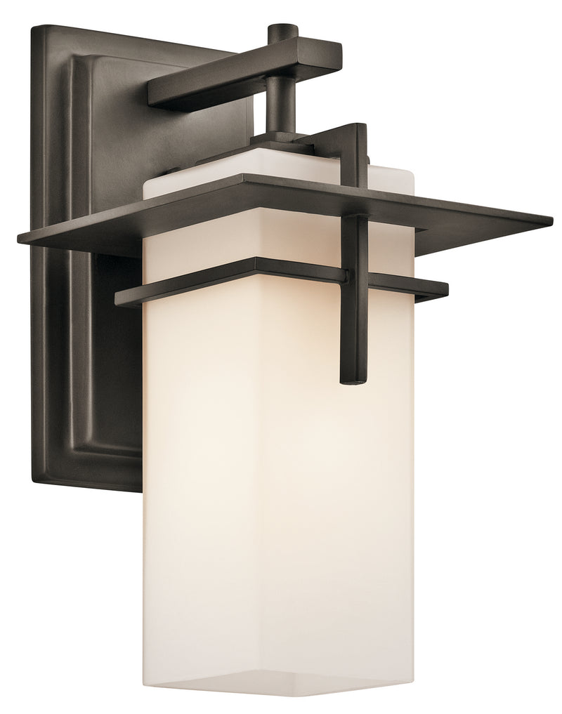 Kichler 49642OZ One Light Outdoor Wall Mount, Olde Bronze Finish - LightingWellCo