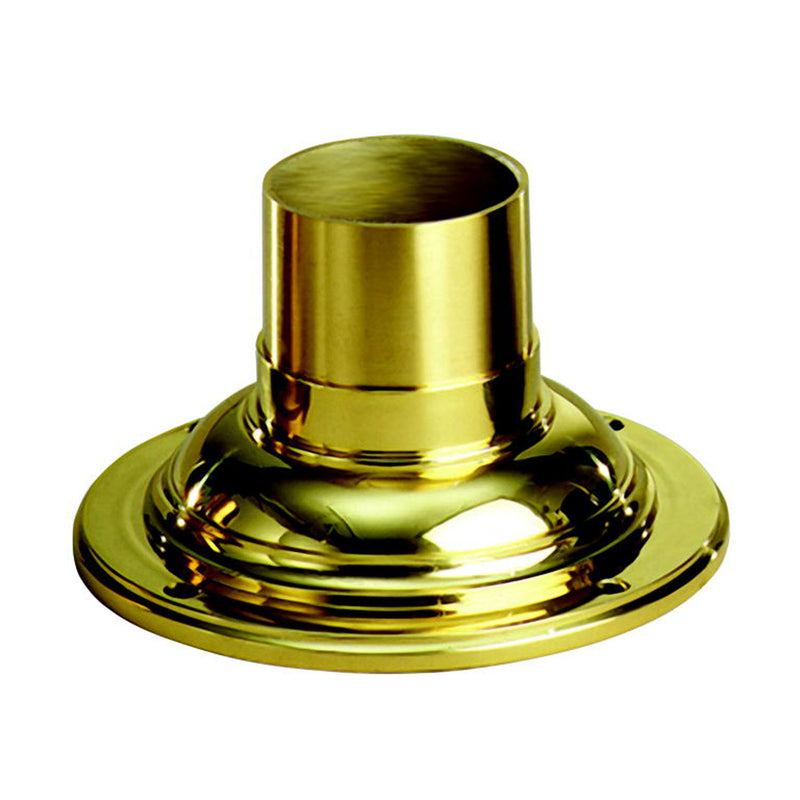 Kichler 9530PB Pedestal Adaptor, Polished Brass Finish - LightingWellCo