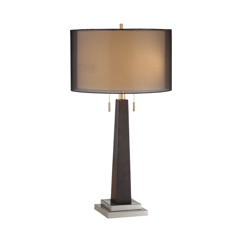 ELK Home 99558 Two Light Table Lamp, Black Finish - At LightingWellCo