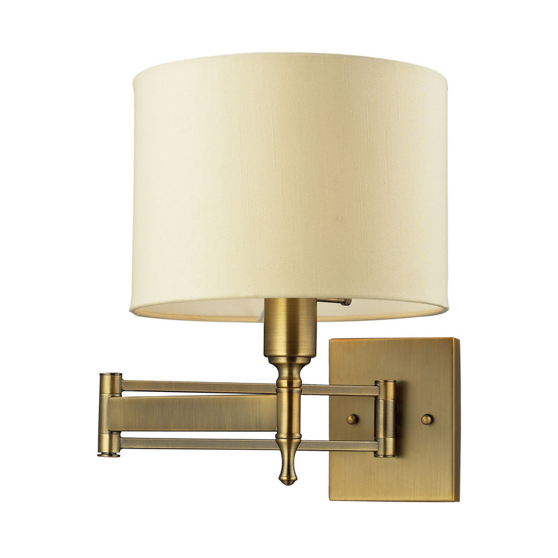 ELK Home 10260/1 One Light Wall Sconce, Antique Brass Finish - At LightingWellCo