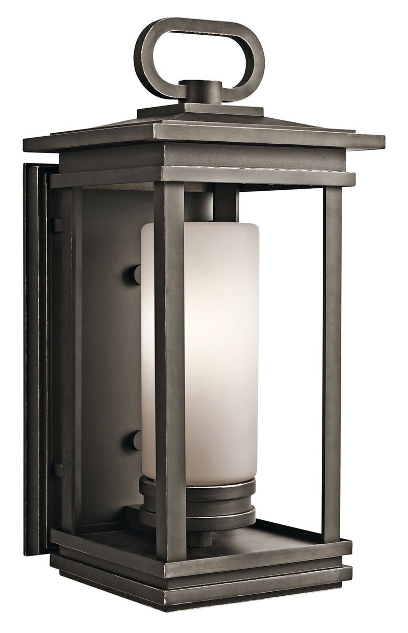 Kichler 49476RZ One Light Outdoor Wall Mount, Rubbed Bronze Finish - LightingWellCo