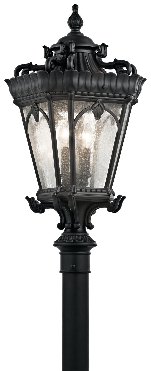 Kichler 9559BKT Four Light Outdoor Post Mount, Textured Black Finish - LightingWellCo