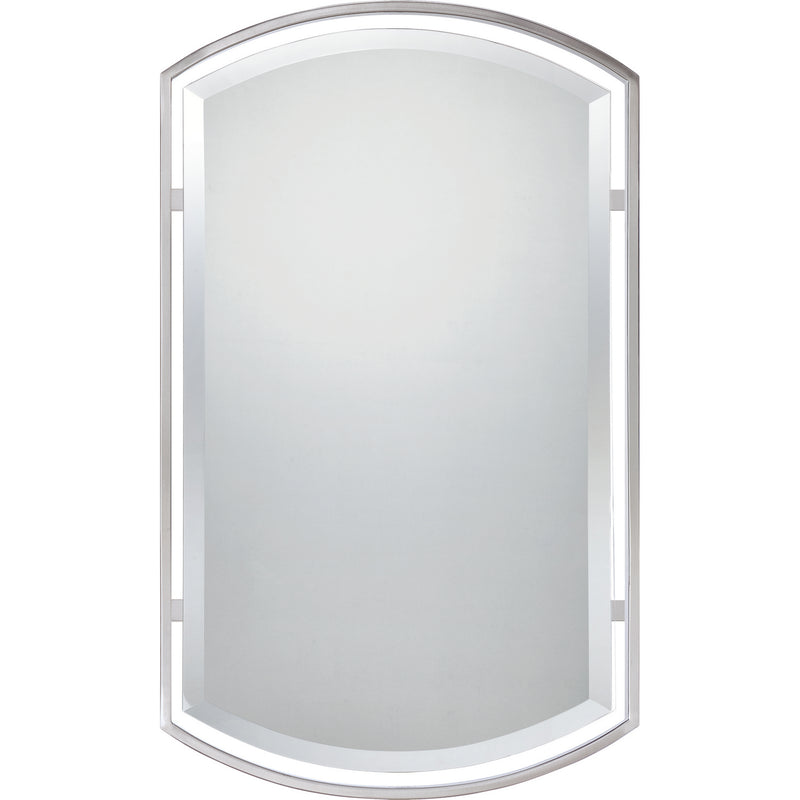 Quoizel QR1419BN Mirror, Brushed Nickel Finish - LightingWellCo