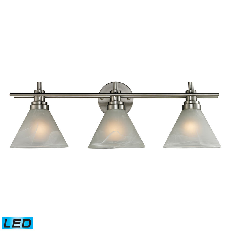 ELK Home 11402/3-LED LED Vanity Lamp, Brushed Nickel Finish - At LightingWellCo