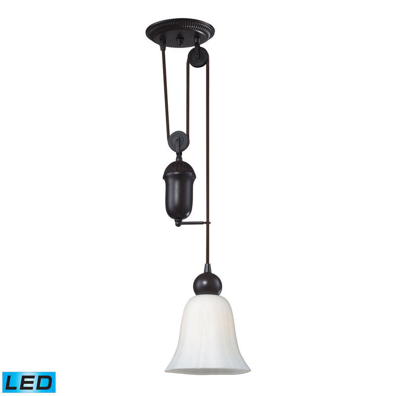 ELK Home 65090-1-LED LED Mini Pendant, Oiled Bronze Finish-LightingWellCo