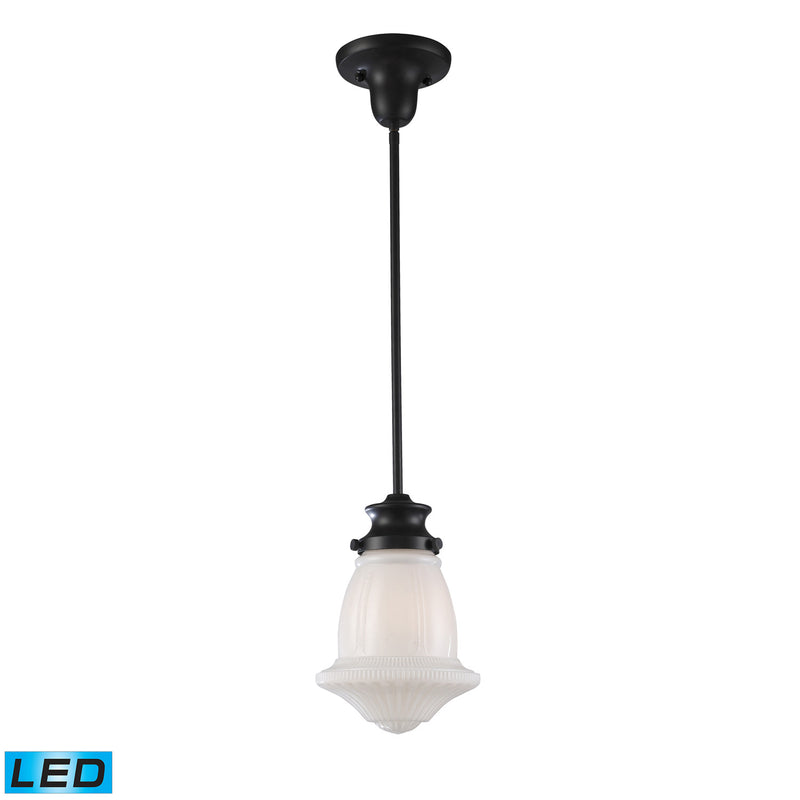 ELK Home 69039-1-LED LED Mini Pendant, Oiled Bronze Finish-LightingWellCo