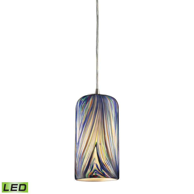 ELK Home 544-1MO-LED LED Mini Pendant, Satin Nickel Finish - At LightingWellCo