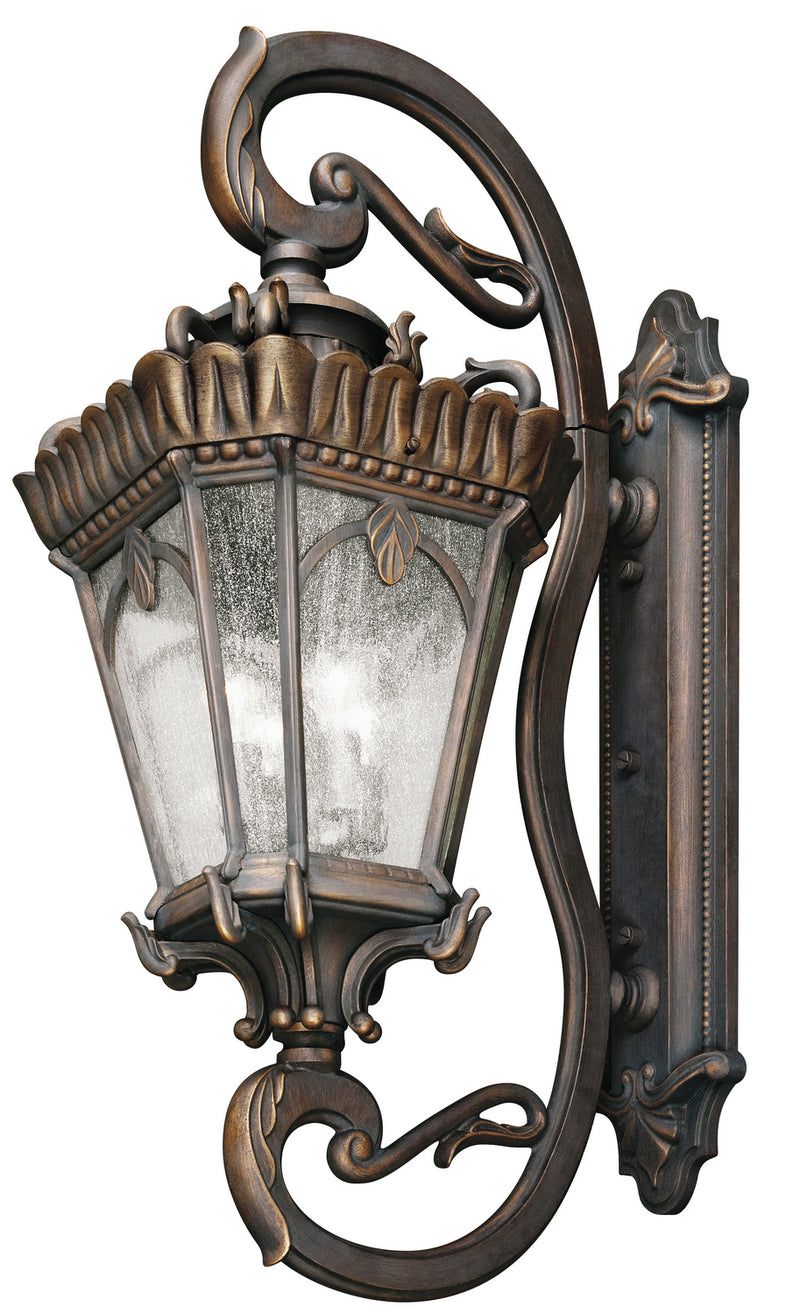 Kichler 9360LD Four Light Outdoor Wall Mount, Londonderry Finish - LightingWellCo