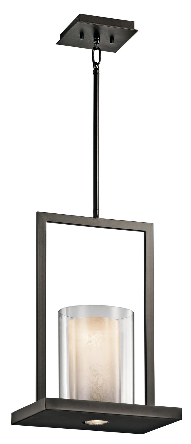 Kichler 42549OZ One Light Pendant, Olde Bronze Finish - LightingWellCo