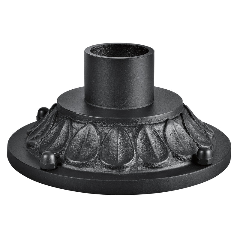 Kichler 9540BKT Pier Mount, Textured Black Finish - LightingWellCo