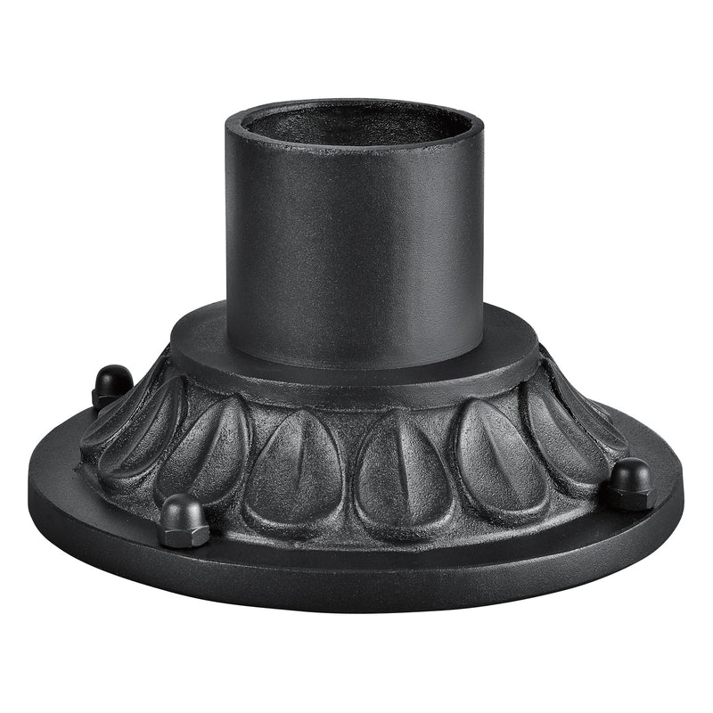 Kichler 9549BKT Pier Mount, Textured Black Finish - LightingWellCo