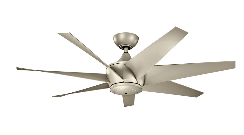 Kichler 310112ANS 54``Ceiling Fan, Antique Satin Silver Finish - LightingWellCo