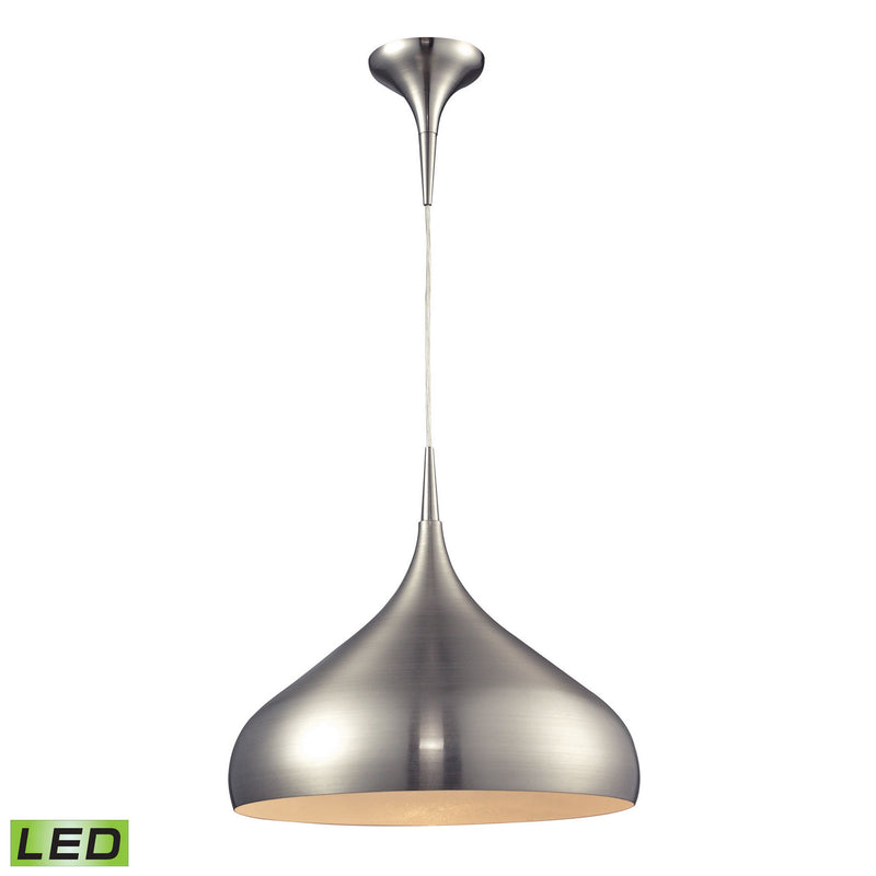 ELK Home 31442/1SN-LED LED Pendant, Satin Nickel Finish - At LightingWellCo