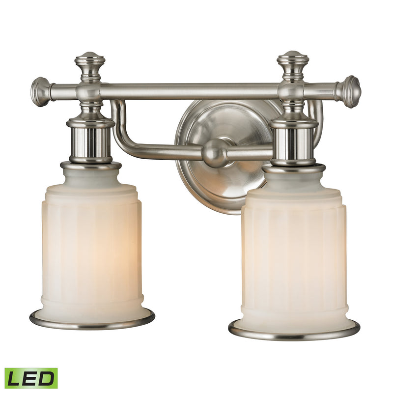 ELK Home 52001/2-LED LED Vanity Lamp, Brushed Nickel Finish - At LightingWellCo