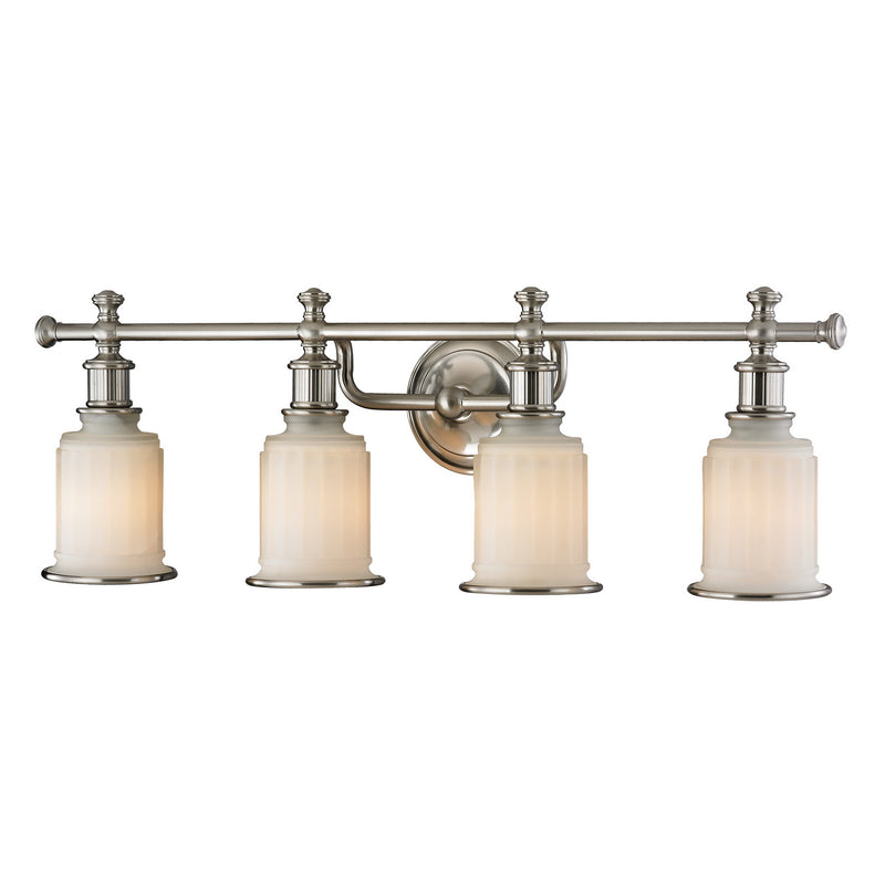 ELK Home 52003/4 Four Light Vanity, Brushed Nickel Finish - At LightingWellCo