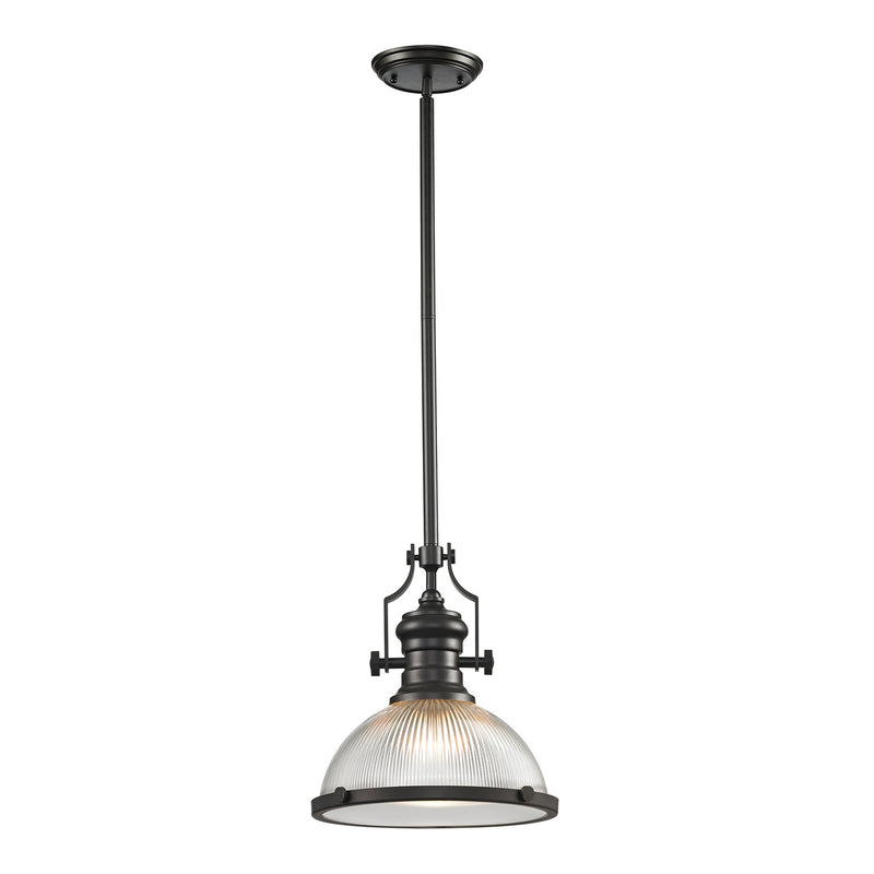 ELK Home 66533-1 One Light Pendant, Oil Rubbed Bronze Finish-LightingWellCo