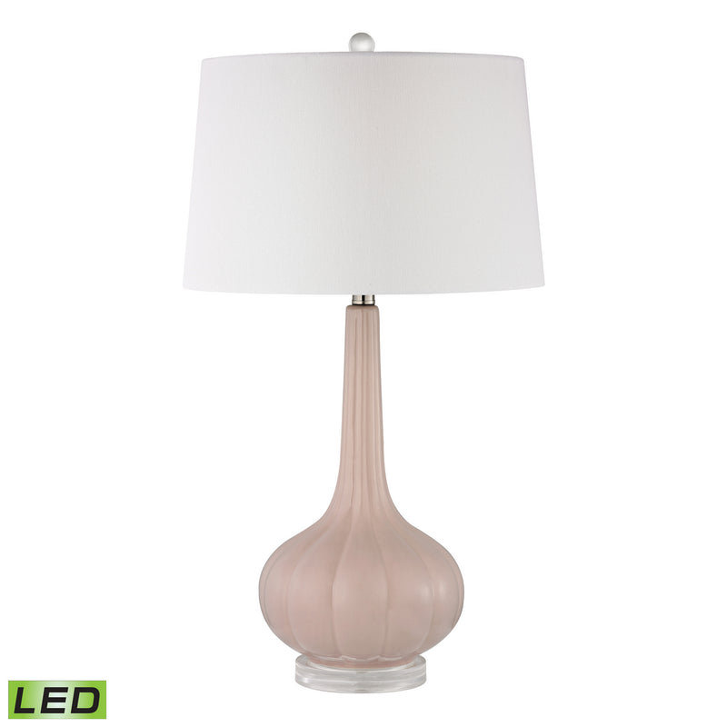 ELK Home D2459-LED LED Table Lamp, Pink Finish-LightingWellCo