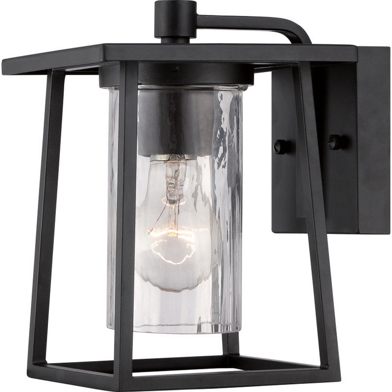 Quoizel LDG8406K One Light Outdoor Wall Lantern, Mystic Black Finish - LightingWellCo