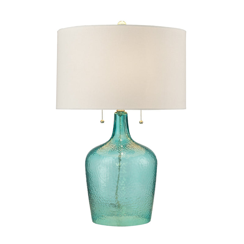 ELK Home D2689 Two Light Table Lamp, Seabreeze Finish-LightingWellCo