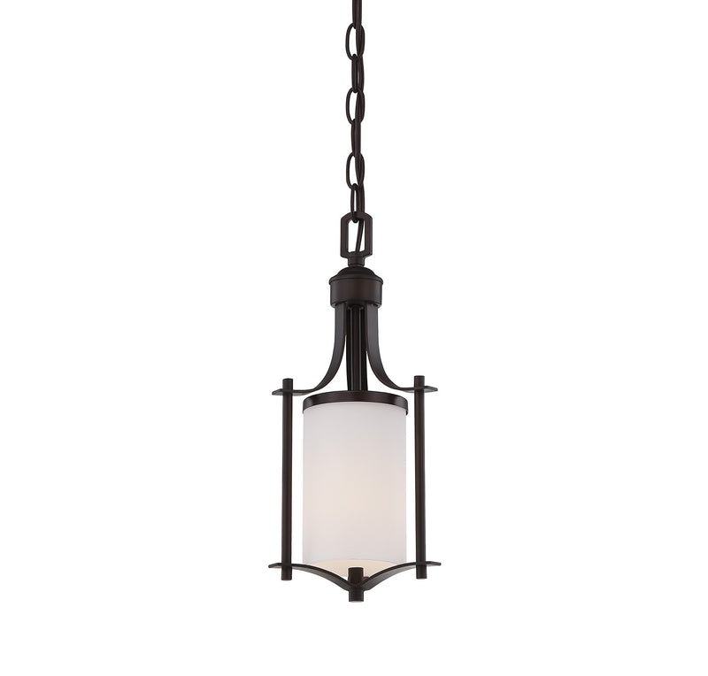 Savoy House Colton 7-336-1-13 One Light Mini Pendant, English Bronze Finish - LightingWellCo