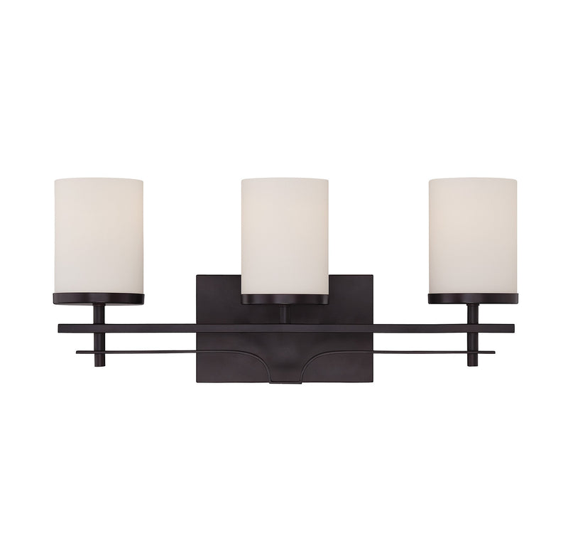 Savoy House Colton 8-338-3-13 Three Light Bath Bar, English Bronze Finish - LightingWellCo