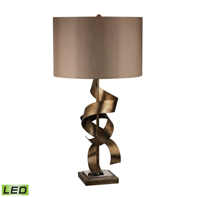 ELK Home D2688-LED LED Table Lamp, Roxford Gold Finish-LightingWellCo