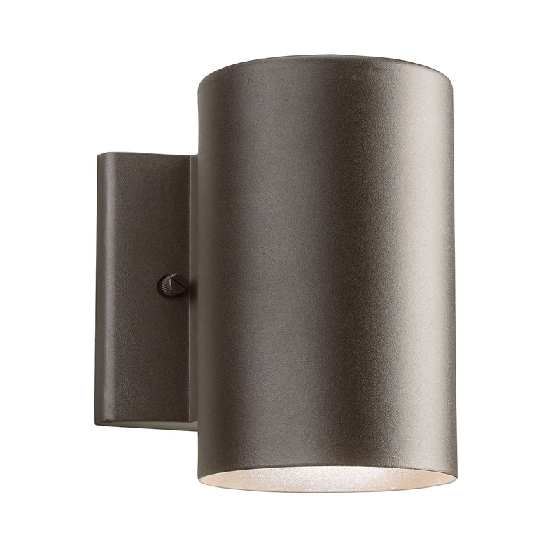 Kichler 11250AZT30 LED Outdoor Wall Mount, Textured Architectural Bronze Finish - LightingWellCo