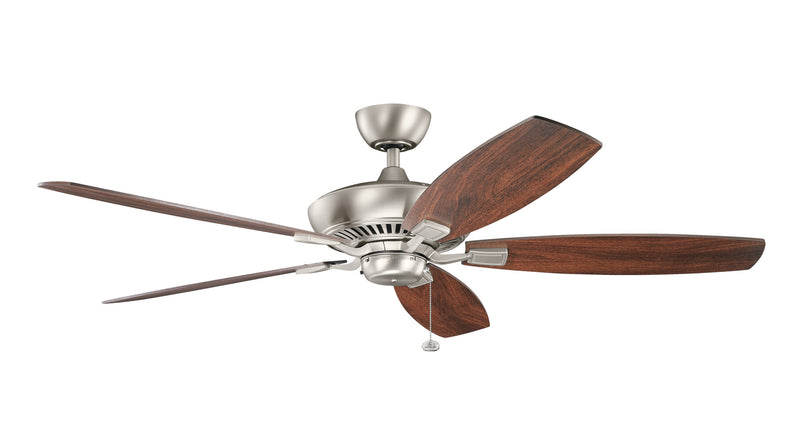 Kichler 300188NI 60``Ceiling Fan, Brushed Nickel Finish - LightingWellCo