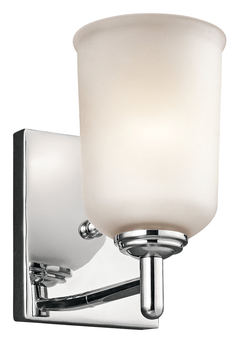 Kichler 45572CH One Light Wall Sconce, Chrome Finish - LightingWellCo