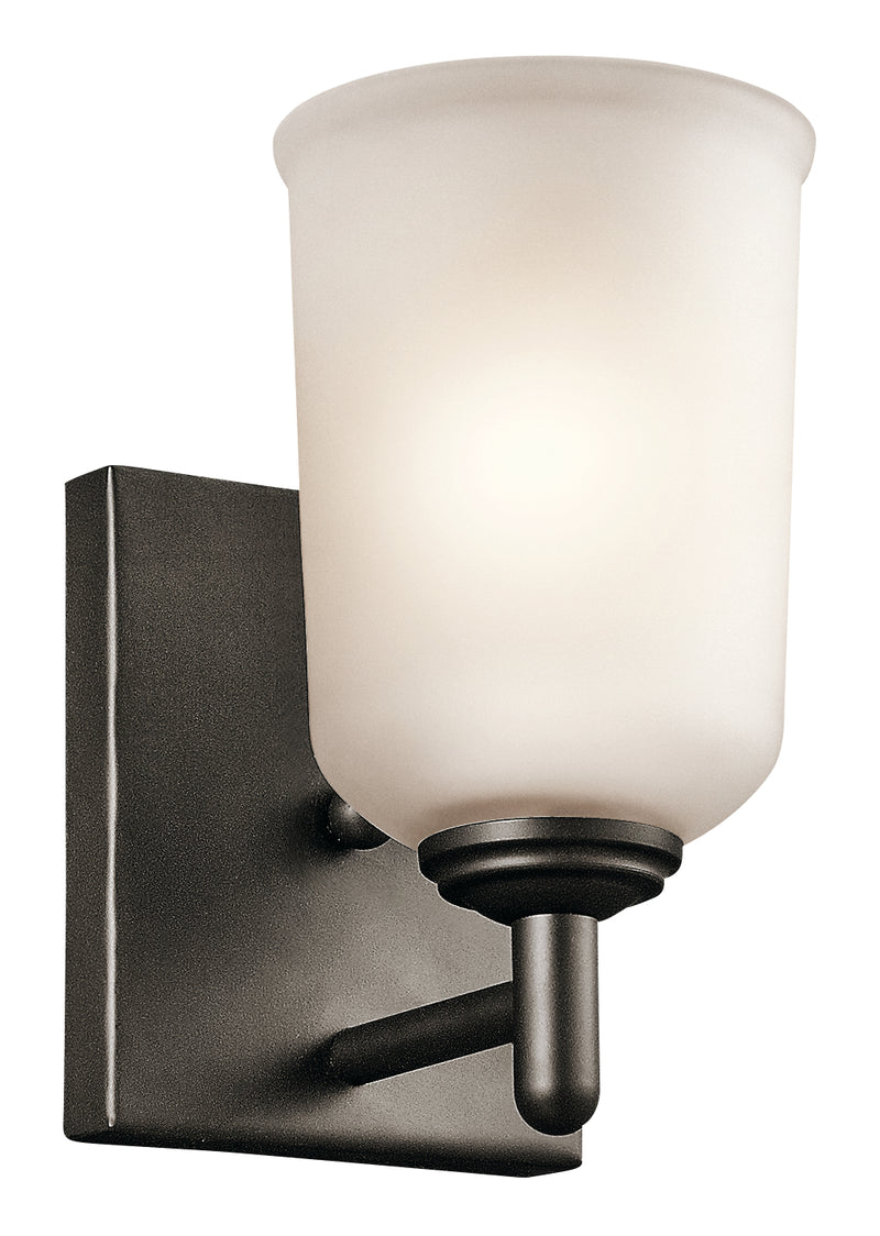 Kichler 45572OZ One Light Wall Sconce, Olde Bronze Finish - LightingWellCo