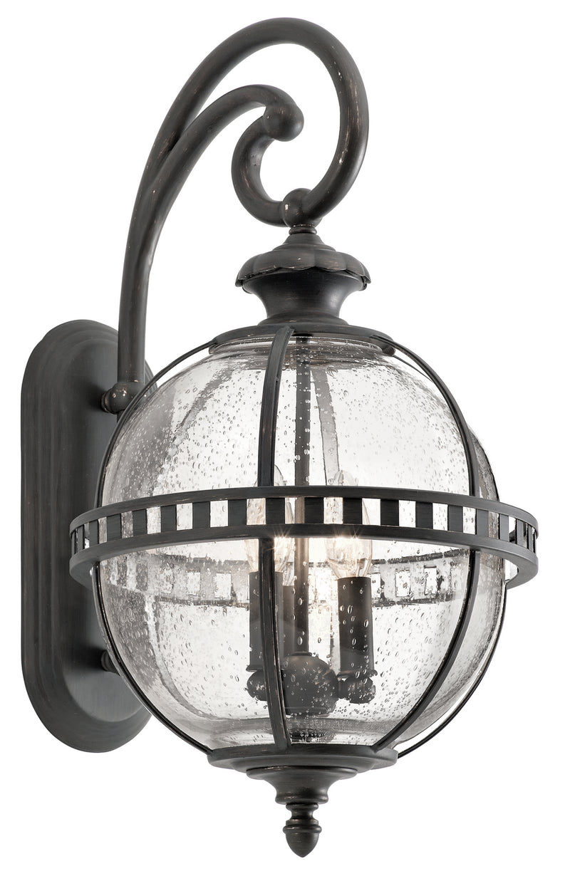 Kichler 49601LD Three Light Outdoor Wall Mount, Londonderry Finish - LightingWellCo