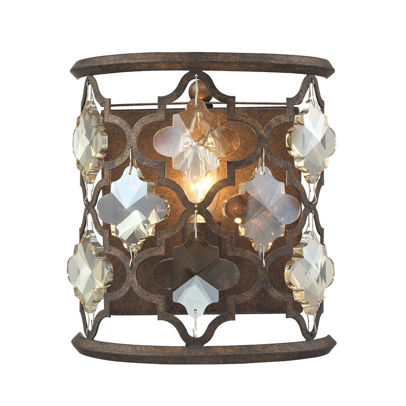 ELK Home 31095/1 One Light Wall Sconce, Weathered Bronze Finish - At LightingWellCo