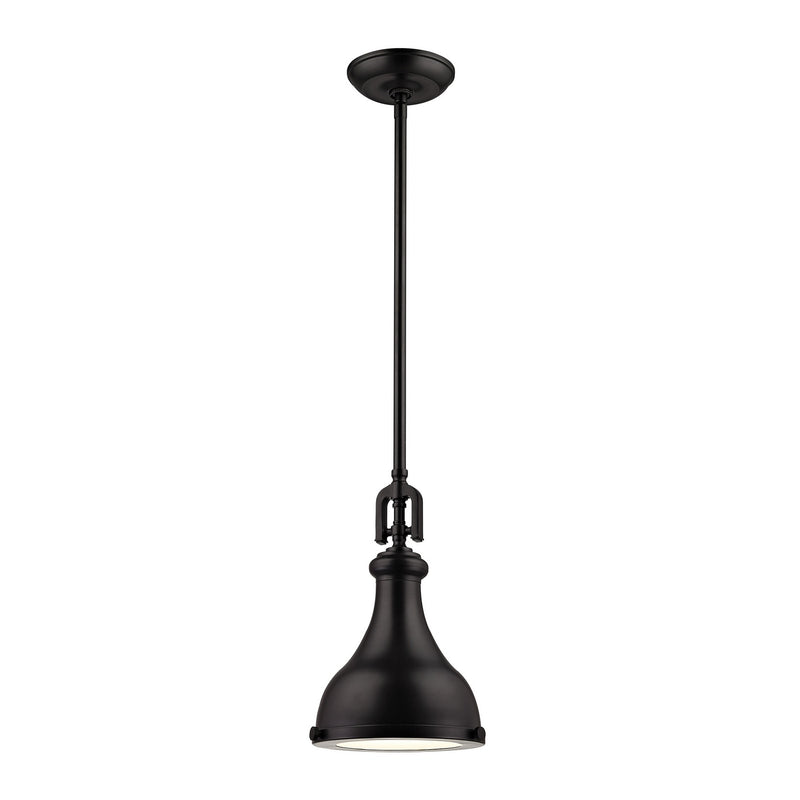 ELK Home 57060/1 One Light Mini Pendant, Oil Rubbed Bronze Finish-LightingWellCo