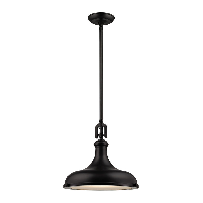 ELK Home 57061/1 One Light Pendant, Oil Rubbed Bronze Finish-LightingWellCo