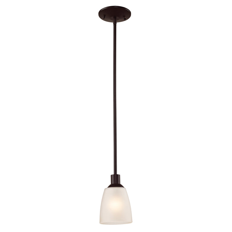 ELK Home 1351PS/10 One Light Mini Pendant, Oil Rubbed Bronze Finish - At LightingWellCo