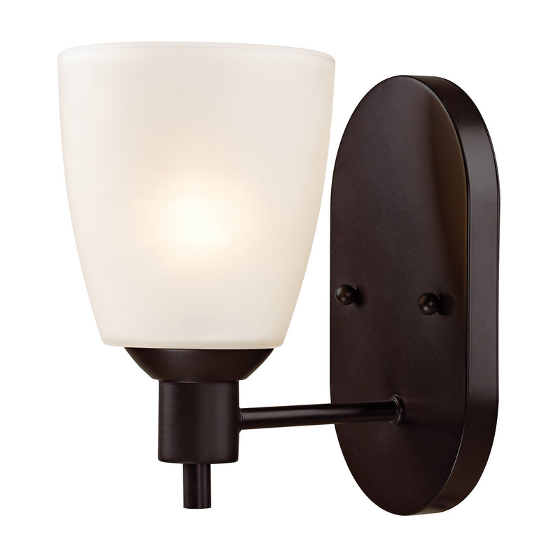 ELK Home 1351WS/10 One Light Wall Sconce, Oil Rubbed Bronze Finish - At LightingWellCo