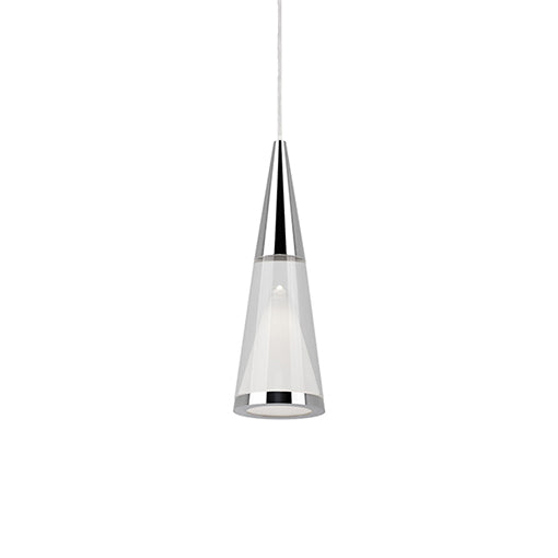 Kuzco Lighting Malabar 402401CH-LED LED Pendant, Chrome Finish - LightingWellCo