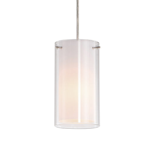 Kuzco Lighting Firenze 41311W One Light Pendant, Brushed Nickel Finish - LightingWellCo