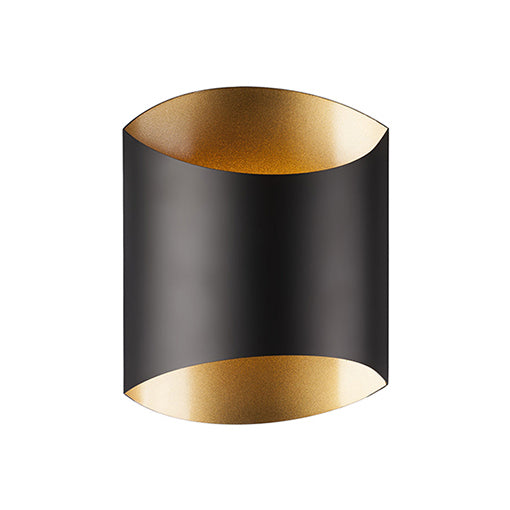 Kuzco Lighting Preston 601471BK-LED LED Wall Sconce, Black Finish - LightingWellCo