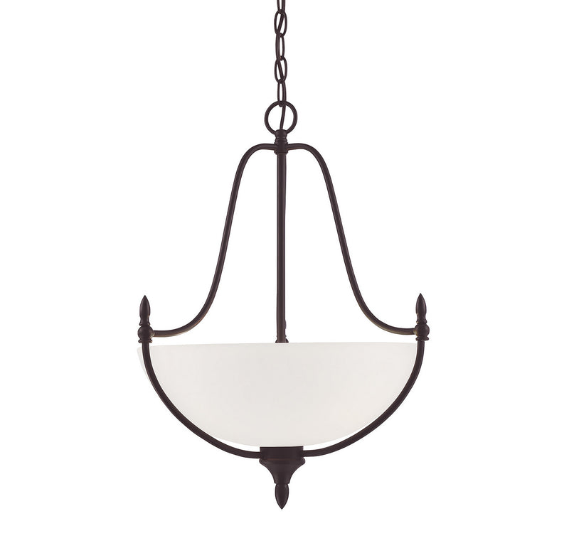 Savoy House Herndon 7-1004-3-13 Three Light Pendant, English Bronze Finish - LightingWellCo