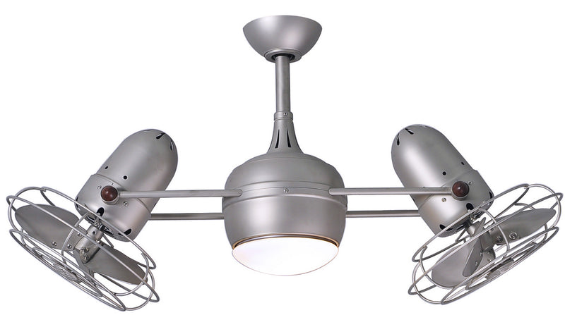 Matthews Fan Company Dagny DGLK-BN-MTL Ceiling Fan, Brushed Nickel Finish - LightingWellCo